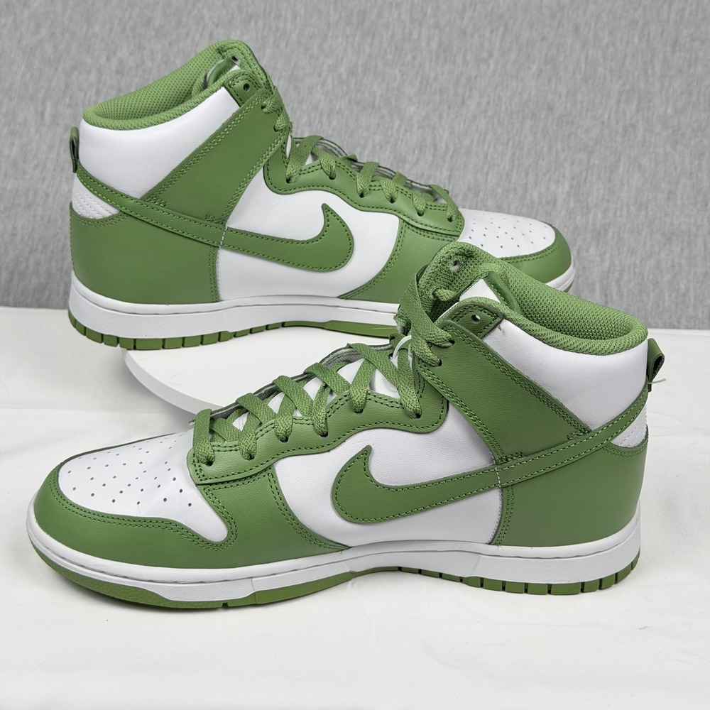 Nike Dunk High Chlorophyll White Green Mens Size 10 DV0829-101 - Picture 11 of 15
